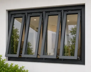 Mẫu Cửa Nhôm Kính 024