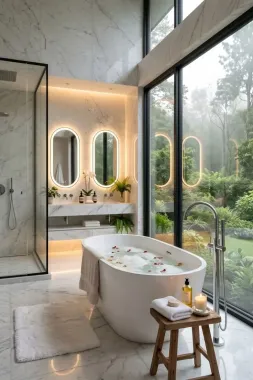 Mẫu Phòng Tắm Kính 012