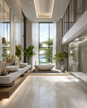 Mẫu Phòng Tắm Kính 014