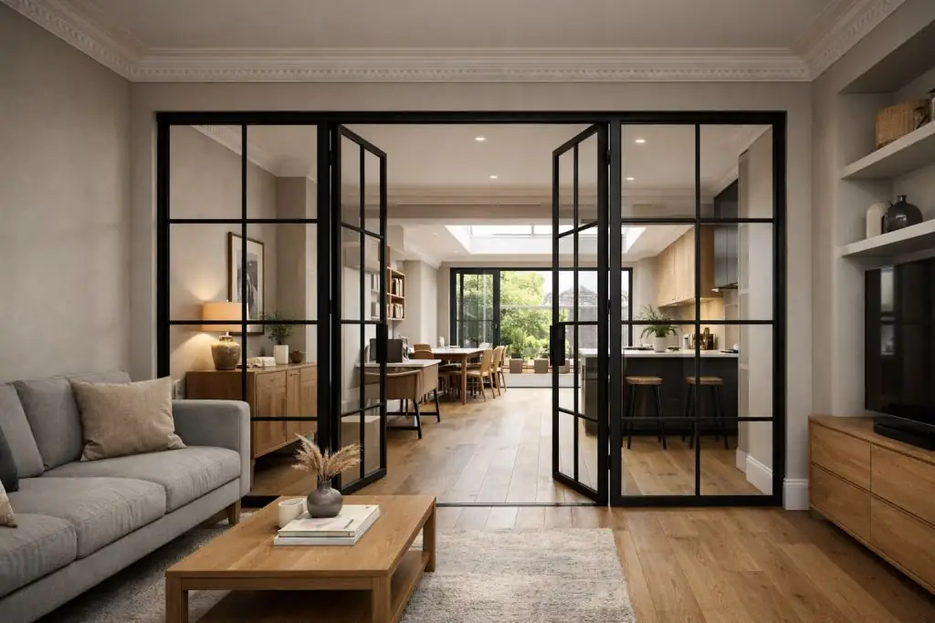 Mẫu Cửa Nhôm Kính 02