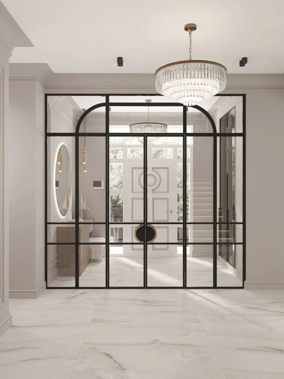 Mẫu Cửa Nhôm Kính 08