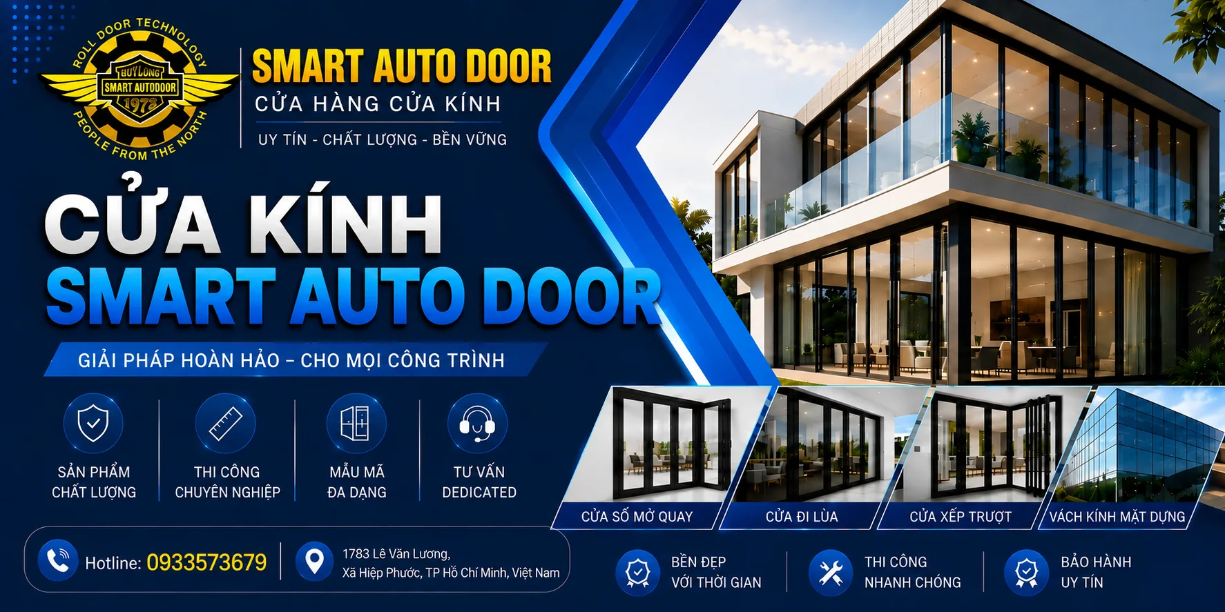 Nhôm Kính SMART AUTO DOOR SÀI GÒN